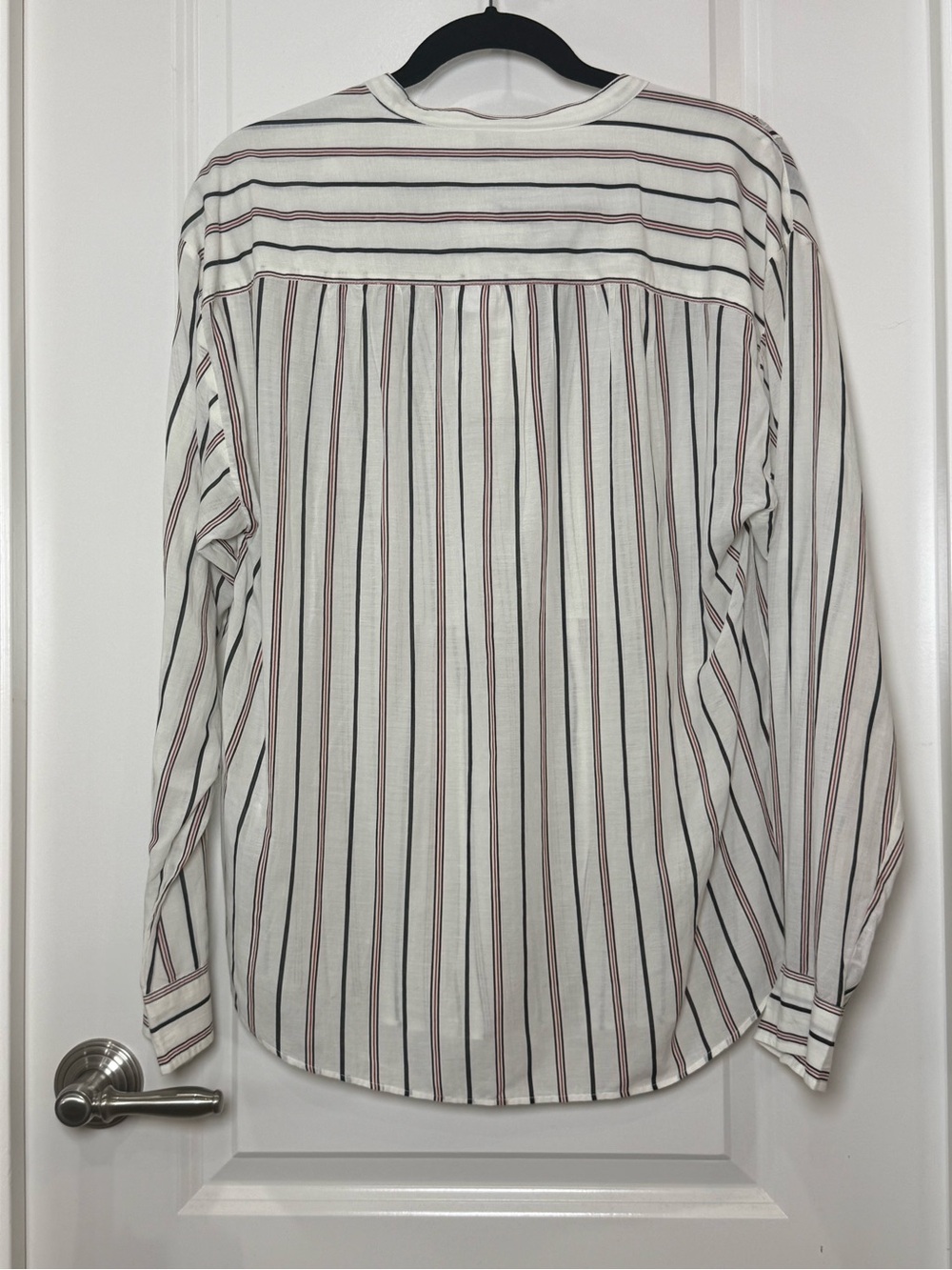 Joie Womens Striped Cotton-Blend Striped Button Placket Shirt - NWT - Picture 3 of 6